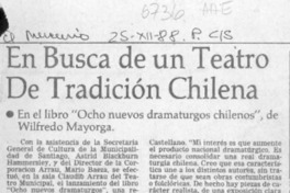"Un Escritor no necesariamente debe estar solo"  [artículo].