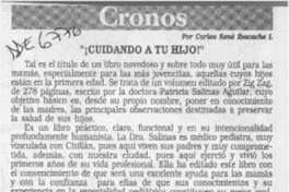 "Cuidando a tu hijo"!  [artículo] Carlos René Ibacache I.
