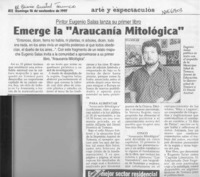Emerge la "Araucanía mitológica"  [artículo].
