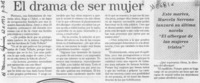 El drama de ser mujer  [artículo] Carolina Andonie Dracos.