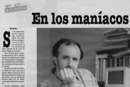 En los maníacos años 90 --  [artículo] Rosario Ríos.