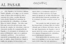 Al Pasar  [artículo] Jana.