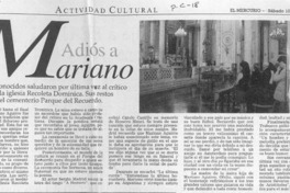La Literatura pierde un promotor  [artículo].