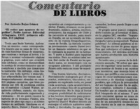 Comentario de libros