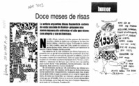 Doce meses de risas  [artículo].