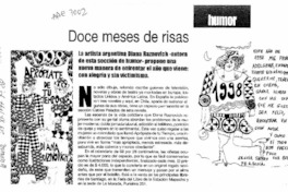 Doce meses de risas  [artículo].