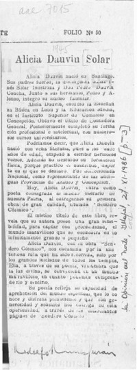 "La productora no puede dar por hecho algo que no lo está"  [artículo] Bárbara Partarrieu R.