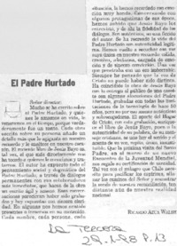 El Padre Hurtado