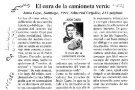 "El cura de la camioneta verde"  [artículo] Eduardo Guerrero.