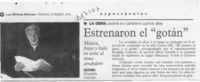 Estrenaron el "gotán"  [artículo].