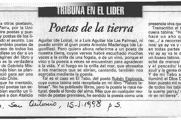 Poetas de la tierra