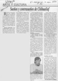 Sueños y contrasueños de Chihuailaf  [artículo] Mauro Robles Torres.