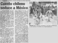 Cuento chileno seduce a México