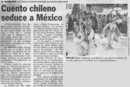 Cuento chileno seduce a México