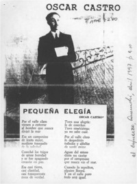 Oscar Castro  [artículo].