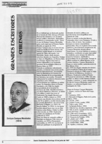 Grandes escritores chilenos