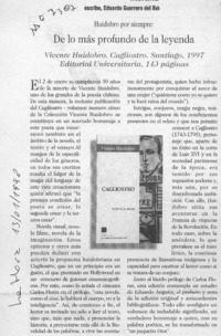 De lo más profundo de la leyenda