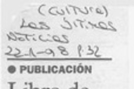 Libro de cuentos de W. Garib  [artículo].
