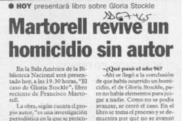 Martorell revive un homicidio sin autor  [artículo].
