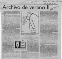 Archivo de verano II  [artículo] Filebo.