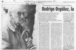Rodrigo Orgóñez, la primera derrota épica chilena  [artículo] Rodolfo Arenas R.