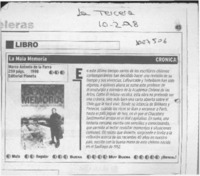 La Mala memoria  [artículo].