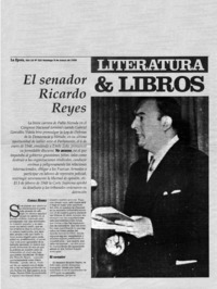 El senador Ricardo Reyes