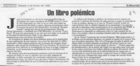 Un Libro polémico  [artículo].