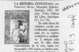 La Historia extraviada  [artículo].