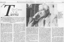 De carne y de tierra  [artículo].