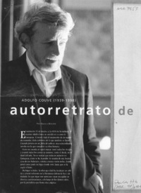 Autorretrato de artista  [artículo] Claudia Donoso.