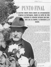 Punto final  [artículo].