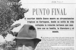 Punto final  [artículo].