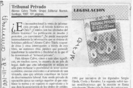 Tribunal privado