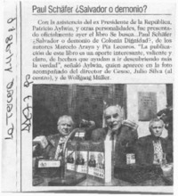 Paul Schäfer, Salvador o demonio?  [artículo].