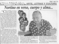 Nortino en verso, cuerpo y alma --  [artículo].