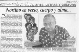 Nortino en verso, cuerpo y alma --  [artículo].
