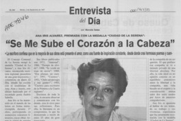 "Se me sube el corazón a la cabeza"