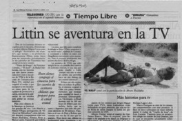 Littin se aventura en la TV  [artículo].
