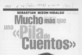 Mucho más que una "pila de cuentos"  [artículo].