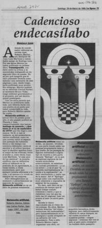 Cadencioso endecasílabo