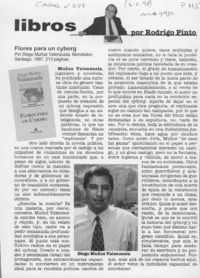 Flores para un cyborg  [artículo] Rodrigo Pinto.