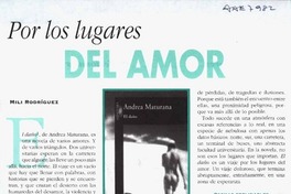 Por los lugares del amor  [artículo] Mili Rodríguez.