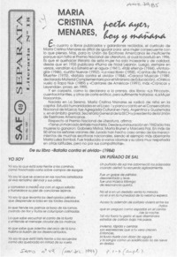 Poeta ayer, hoy y mañana  [artículo].