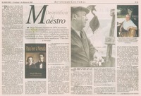 Desmitificar al maestro