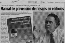Manual de prevención de riesgos en edificios  [artículo] María Octavia Rivas.