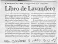 Libro de Lavandero  [artículo].