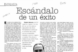 Escándalo de un éxito  [artículo].