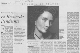 El recuerdo pendiente