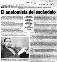 El Anatomista del escándalo  [artículo].